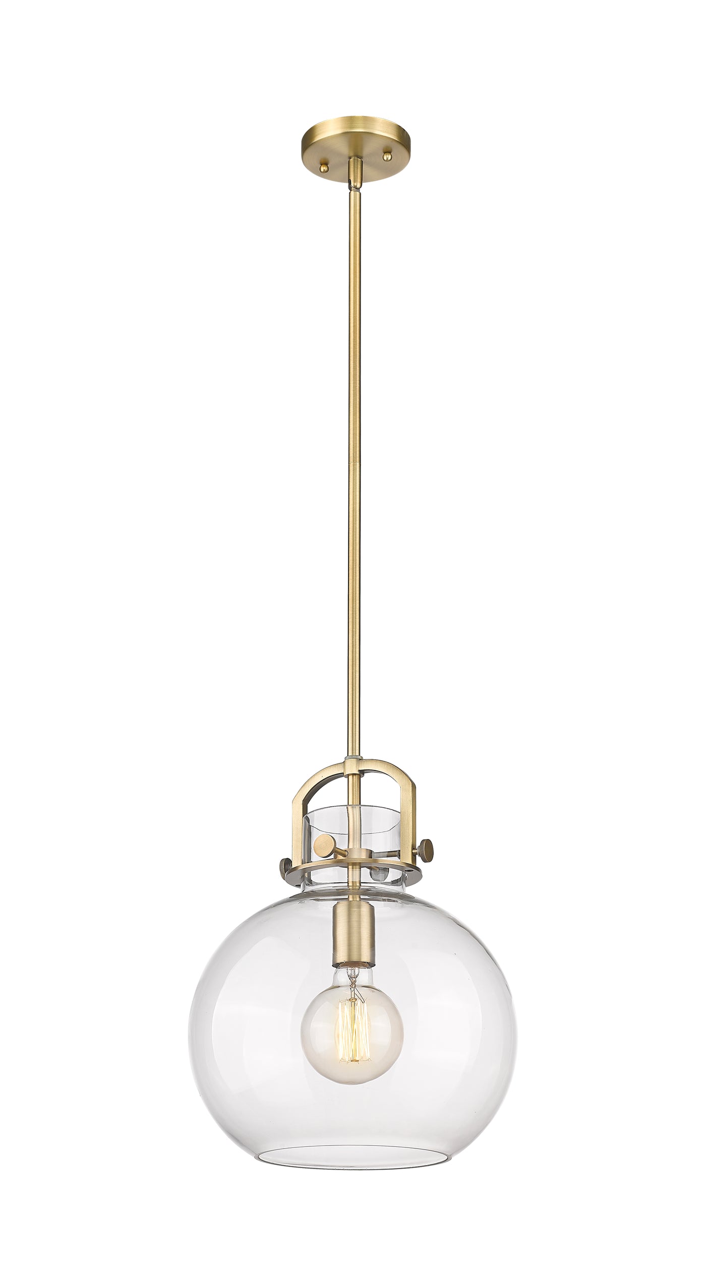Downtown Urban Mini Pendant Brass Finish