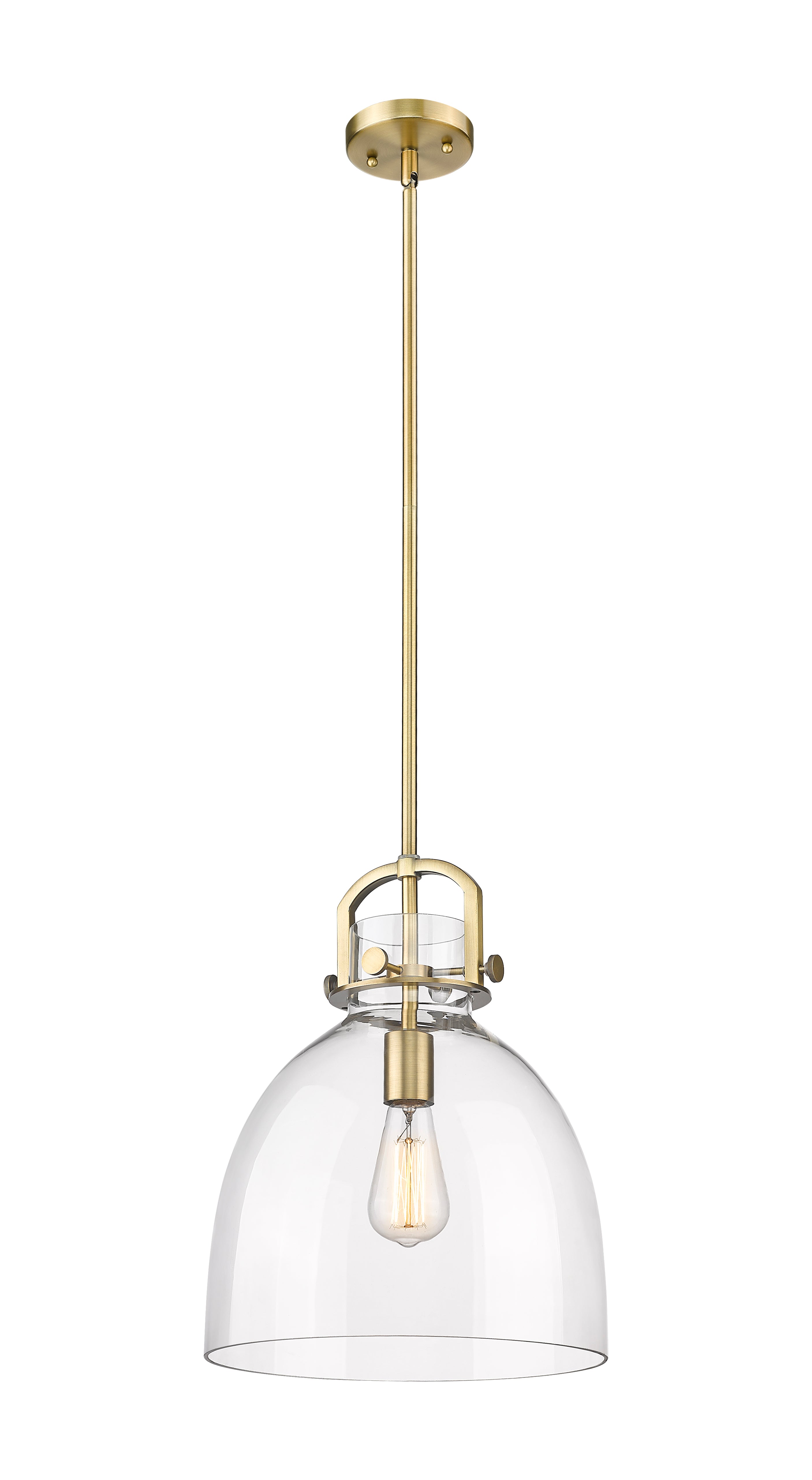 Downtown Urban Mini Pendant Brushed Brass