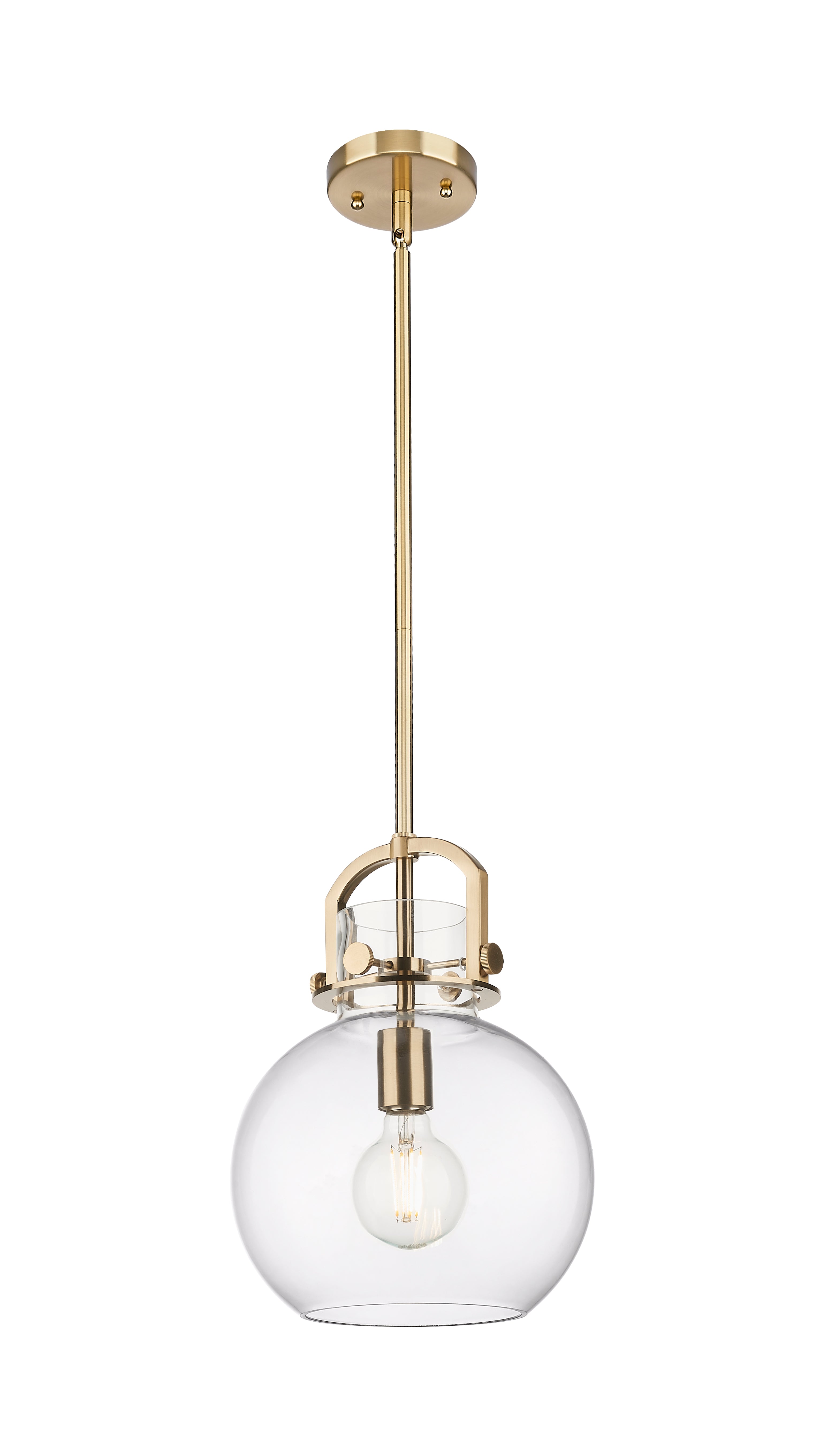 Downtown Urban Mini Pendant Brushed Brass