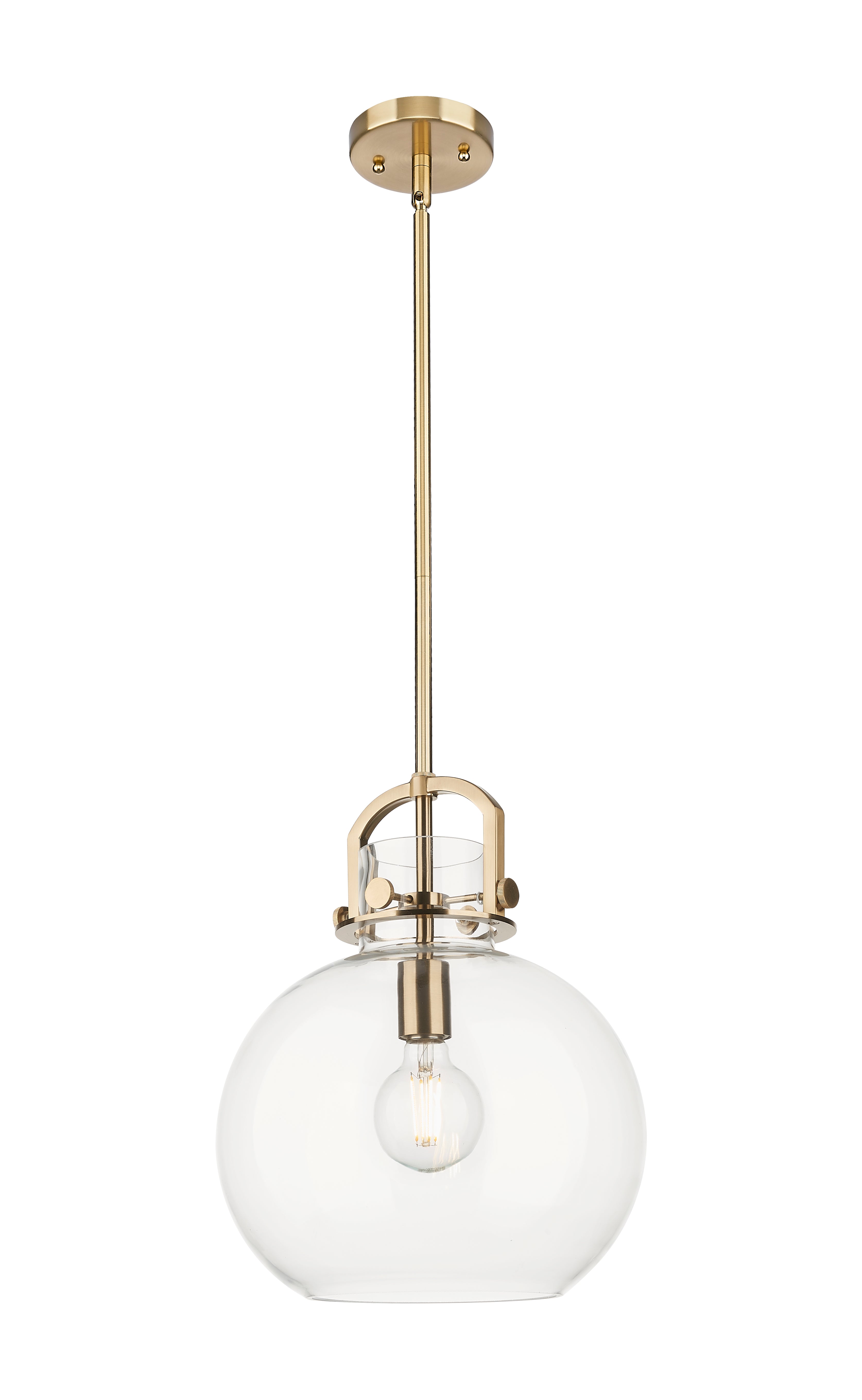 Downtown Urban Mini Pendant Brass Finish