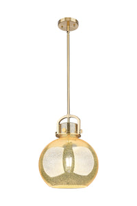 Downtown Urban Mini Pendant Brass Finish