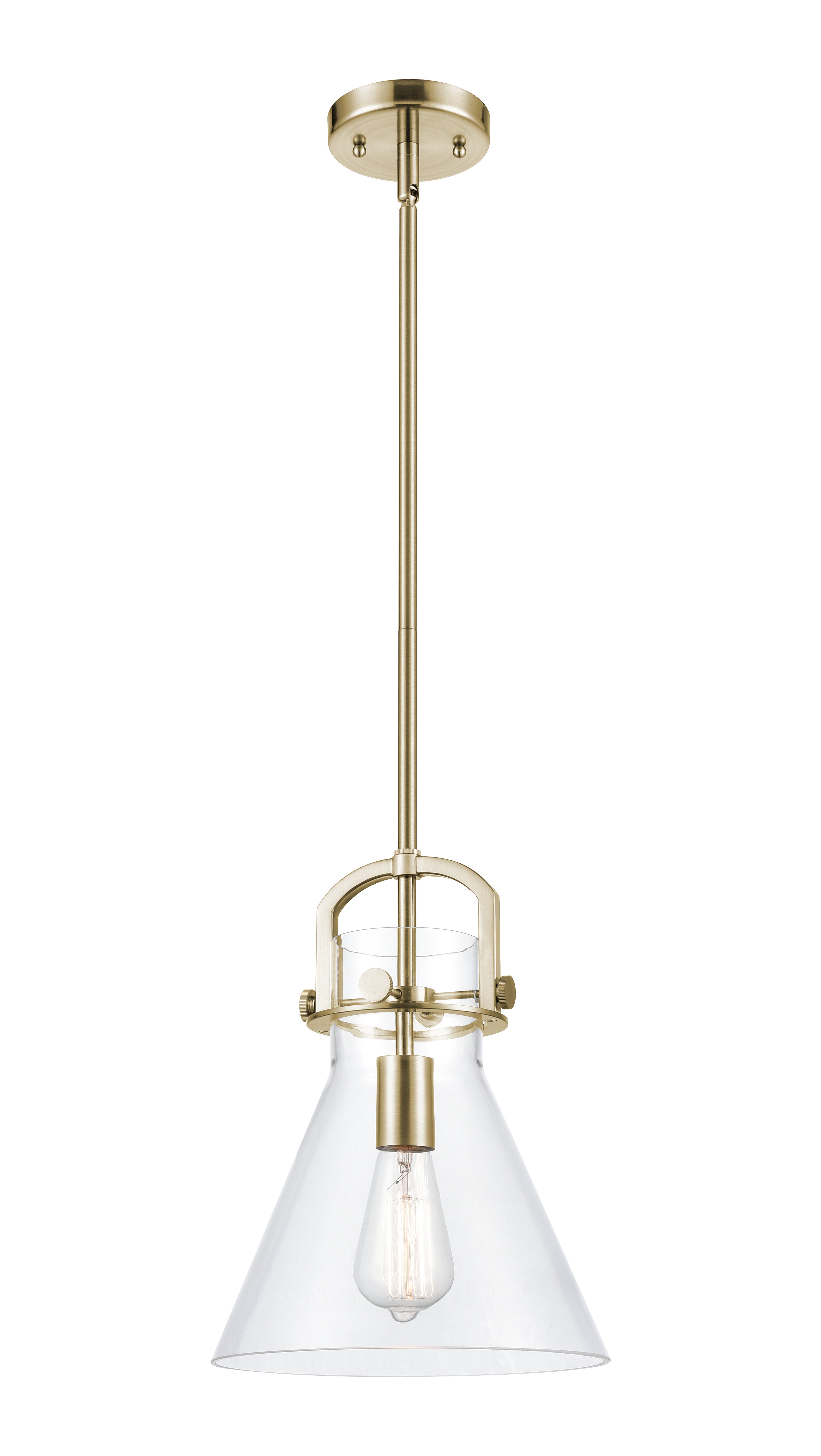 Downtown Urban Mini Pendant Brushed Brass