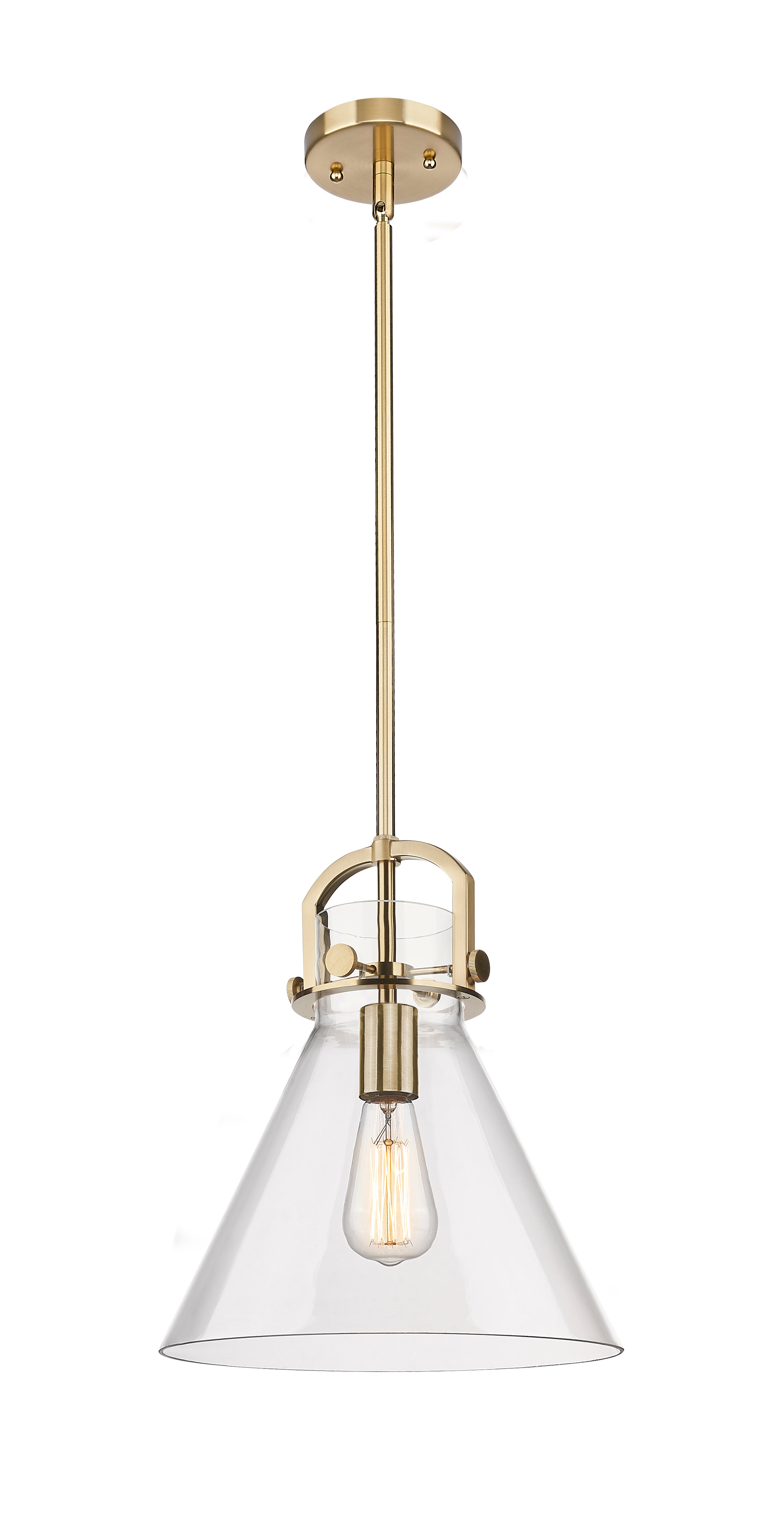 Downtown Urban Mini Pendant Brushed Brass