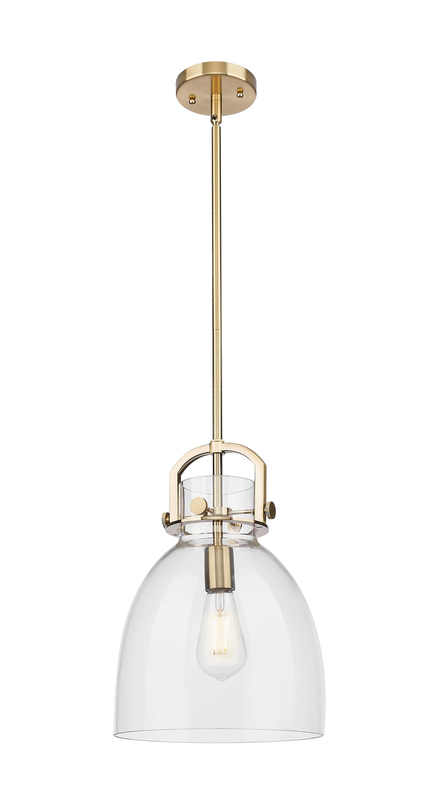 Downtown Urban Mini Pendant Brushed Brass