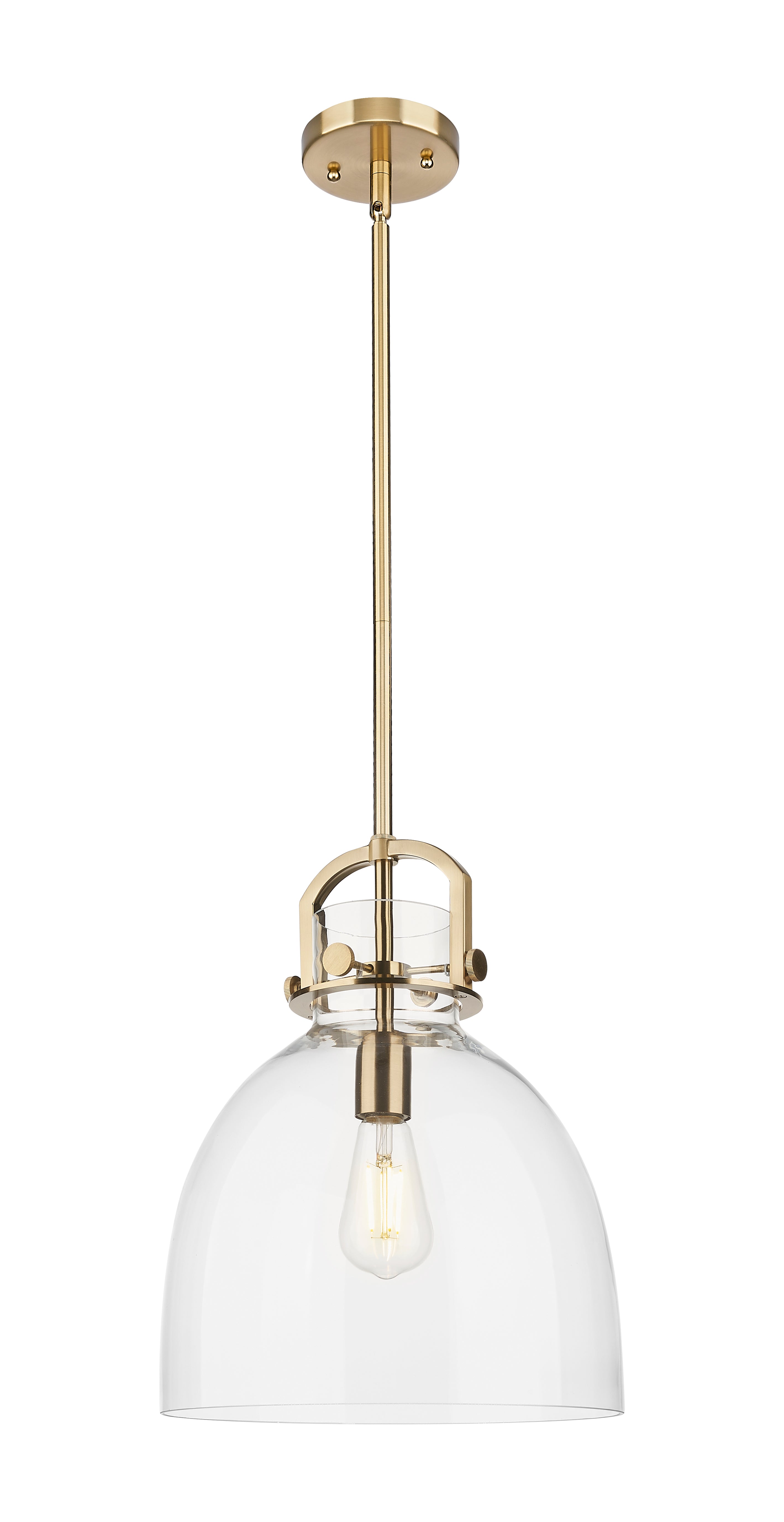 Downtown Urban Mini Pendant Brushed Brass