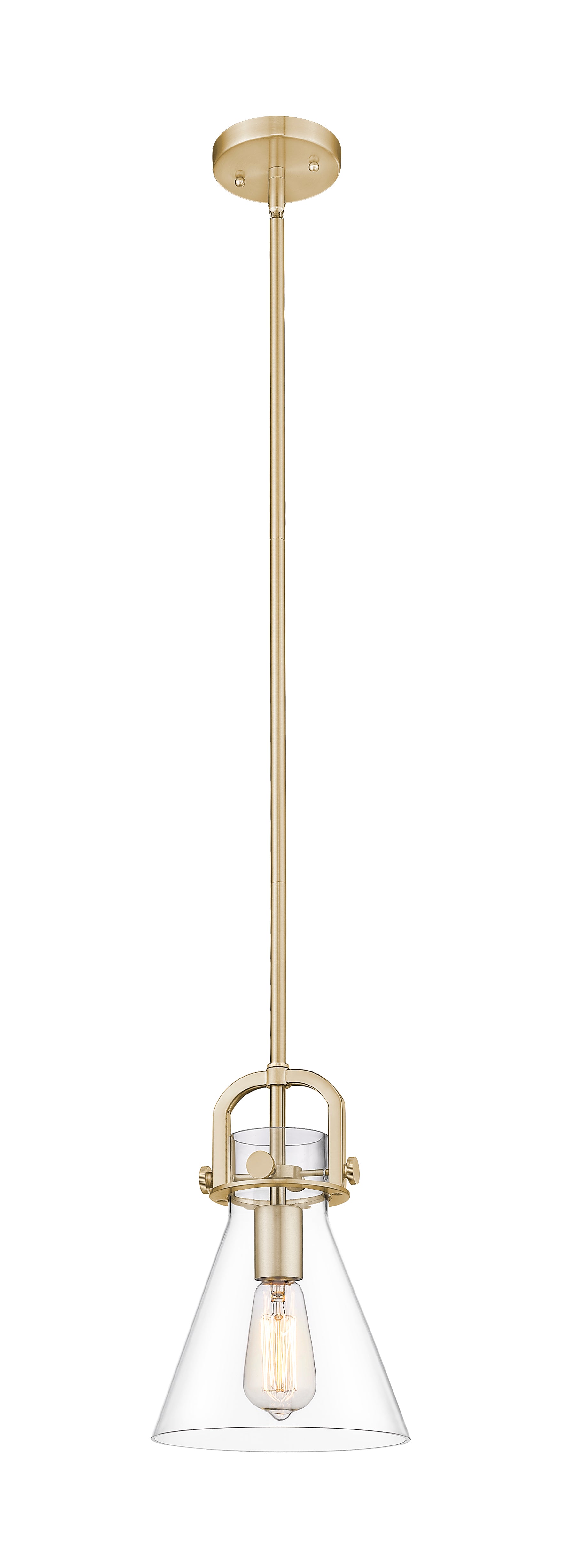 Downtown Urban Mini Pendant Brushed Brass