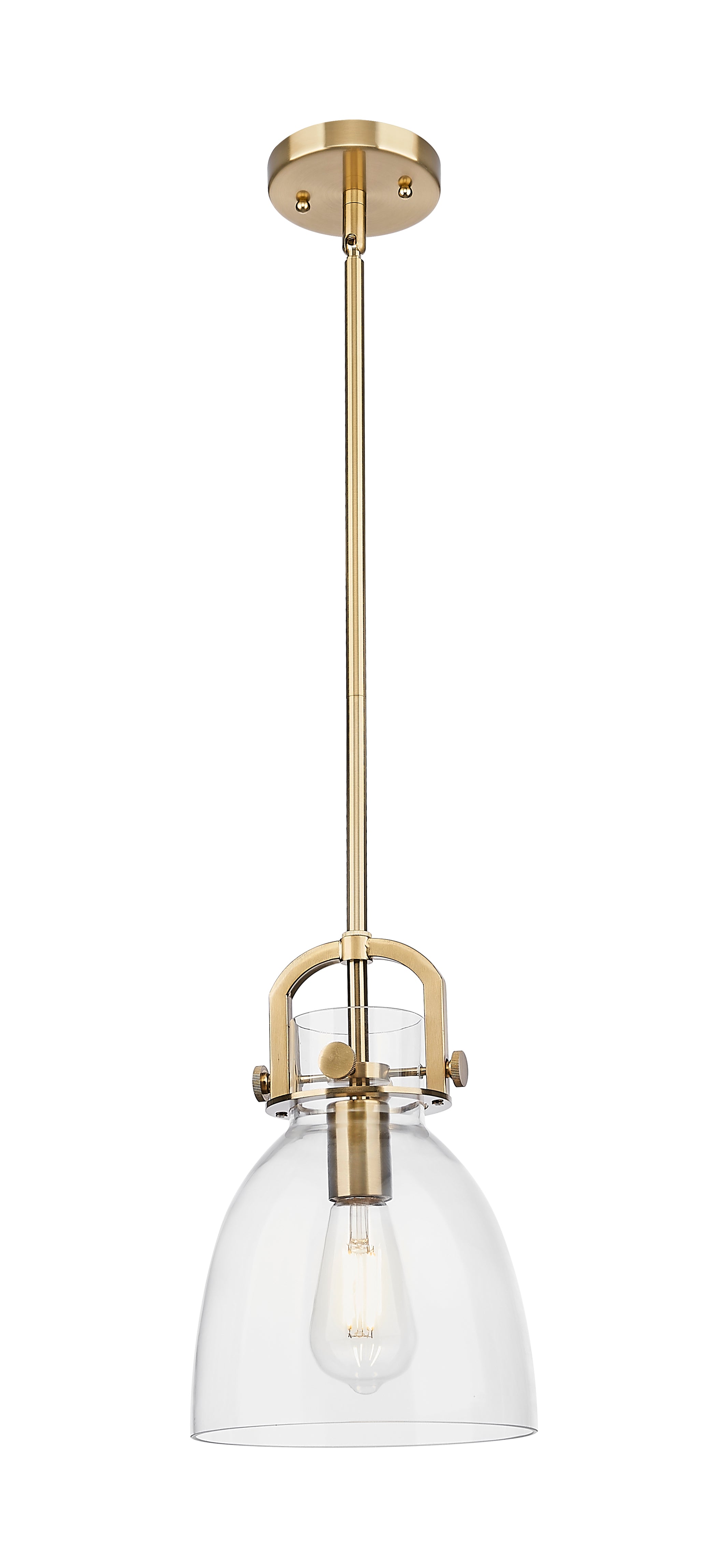 Downtown Urban Mini Pendant Brushed Brass