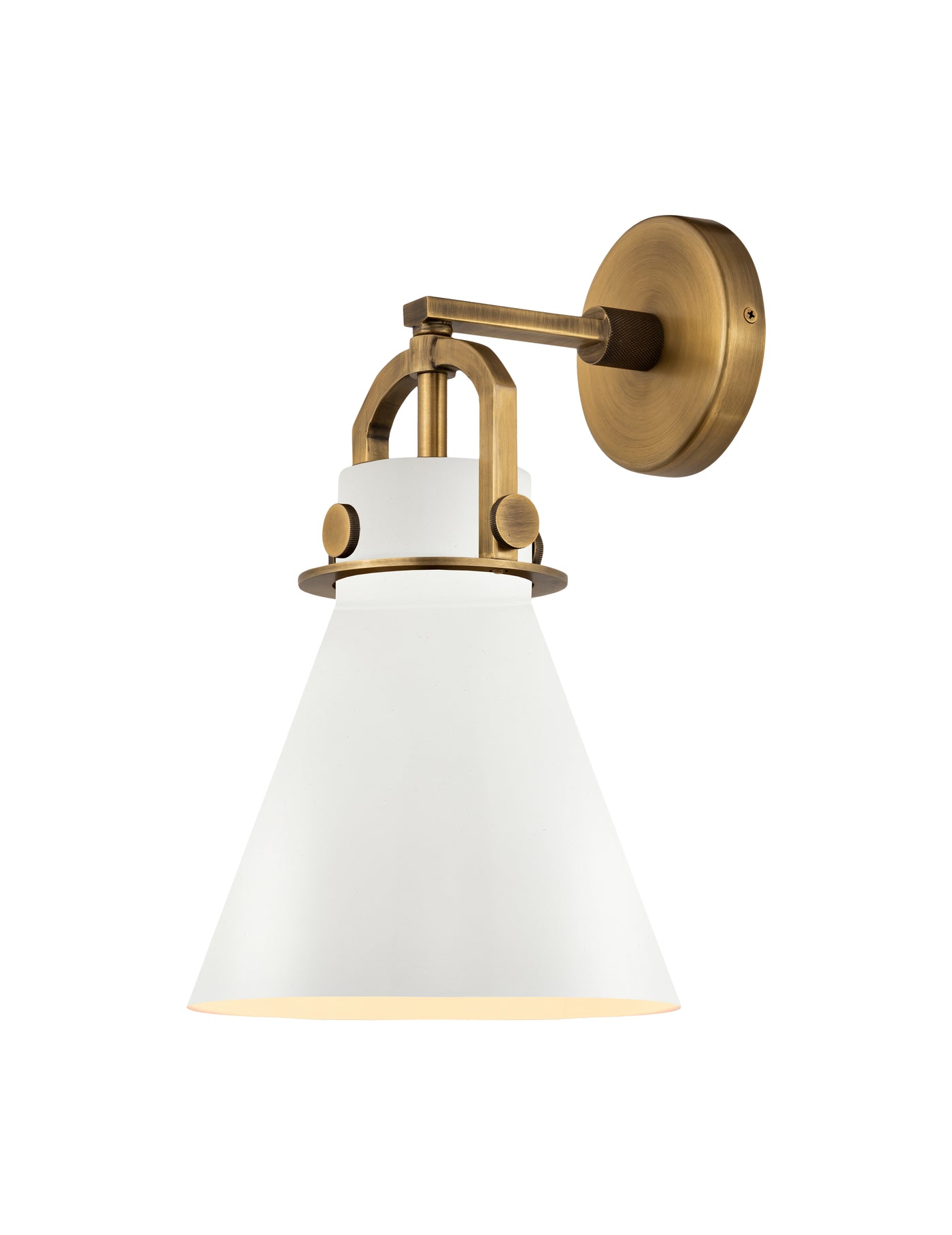 Downtown Urban Industrial, Farmhouse, Restoration-Vintage Newton Sphere Sconce