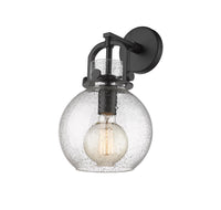 Downtown Urban Sconce Cast Brass Glass