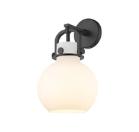 Downtown Urban Sconce Cast Brass Glass