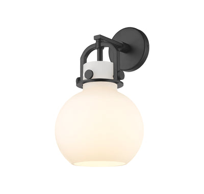 Downtown Urban Sconce Cast Brass Glass