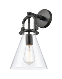 Downtown Urban Sconce Cast Brass 14 Inch