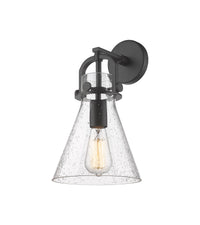 Downtown Urban Sconce Cast Brass 14 Inch
