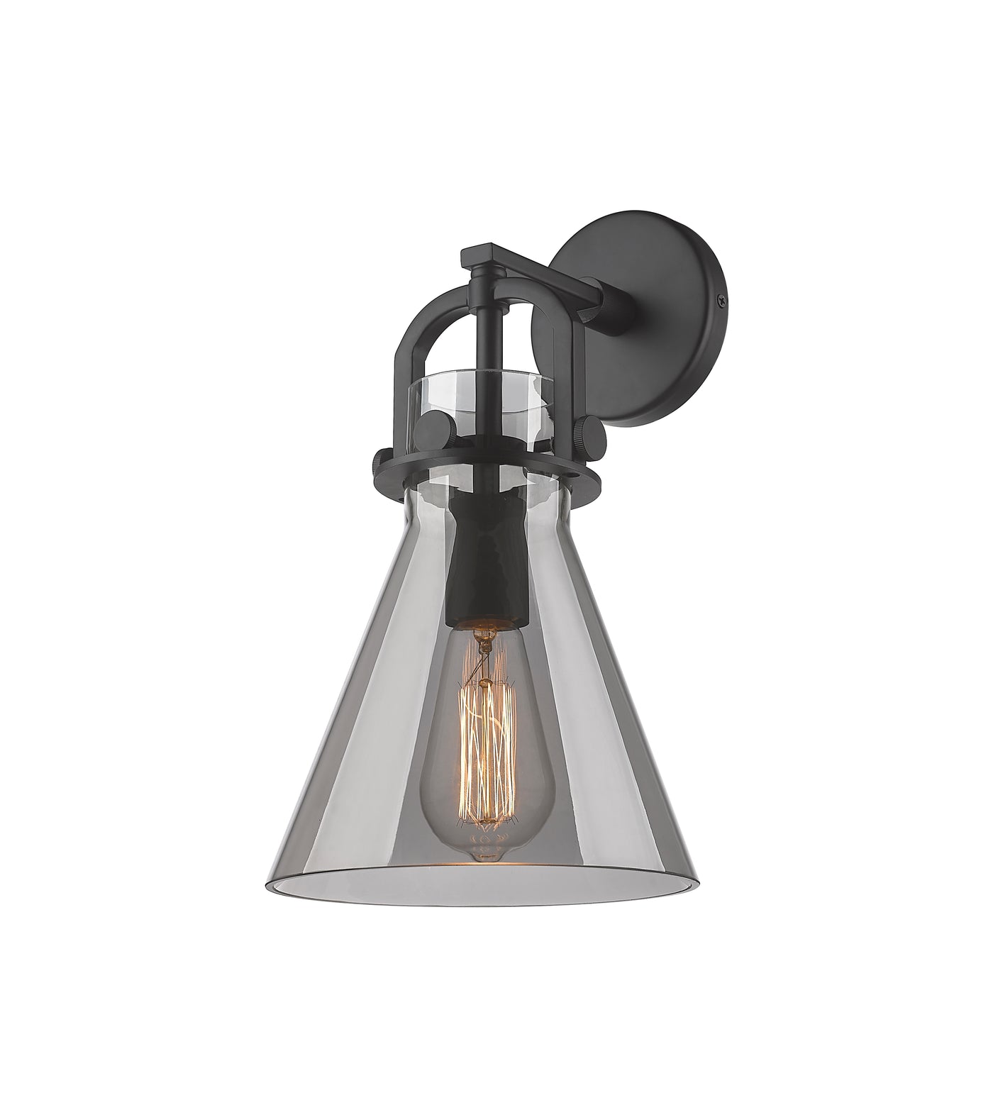 Downtown Urban Sconce Cast Brass 14 Inch