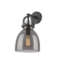 Downtown Urban Sconce Cast Brass 14 Inch