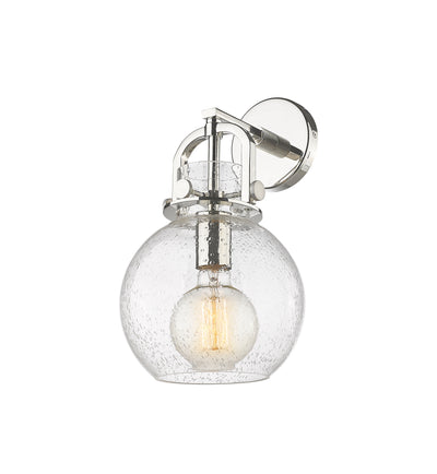 Downtown Urban Sconce Cast Brass Glass