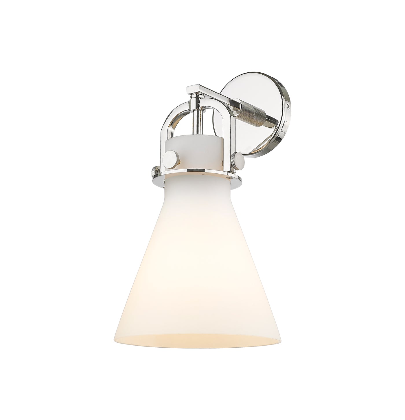 Downtown Urban Sconce Cast Brass 14 Inch