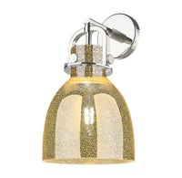 Downtown Urban Sconce Cast Brass 14 Inch