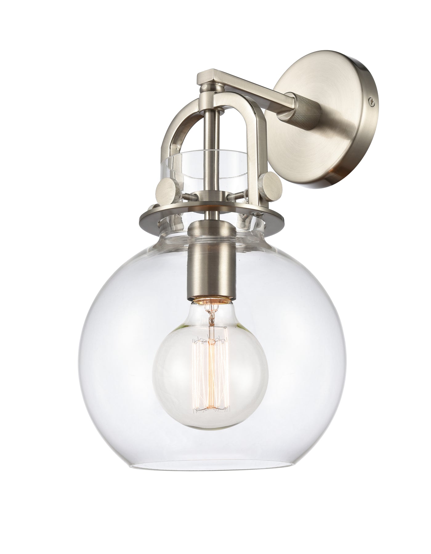 Downtown Urban Sconce Cast Brass Finish