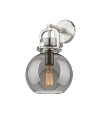 Downtown Urban Sconce Cast Brass Glass