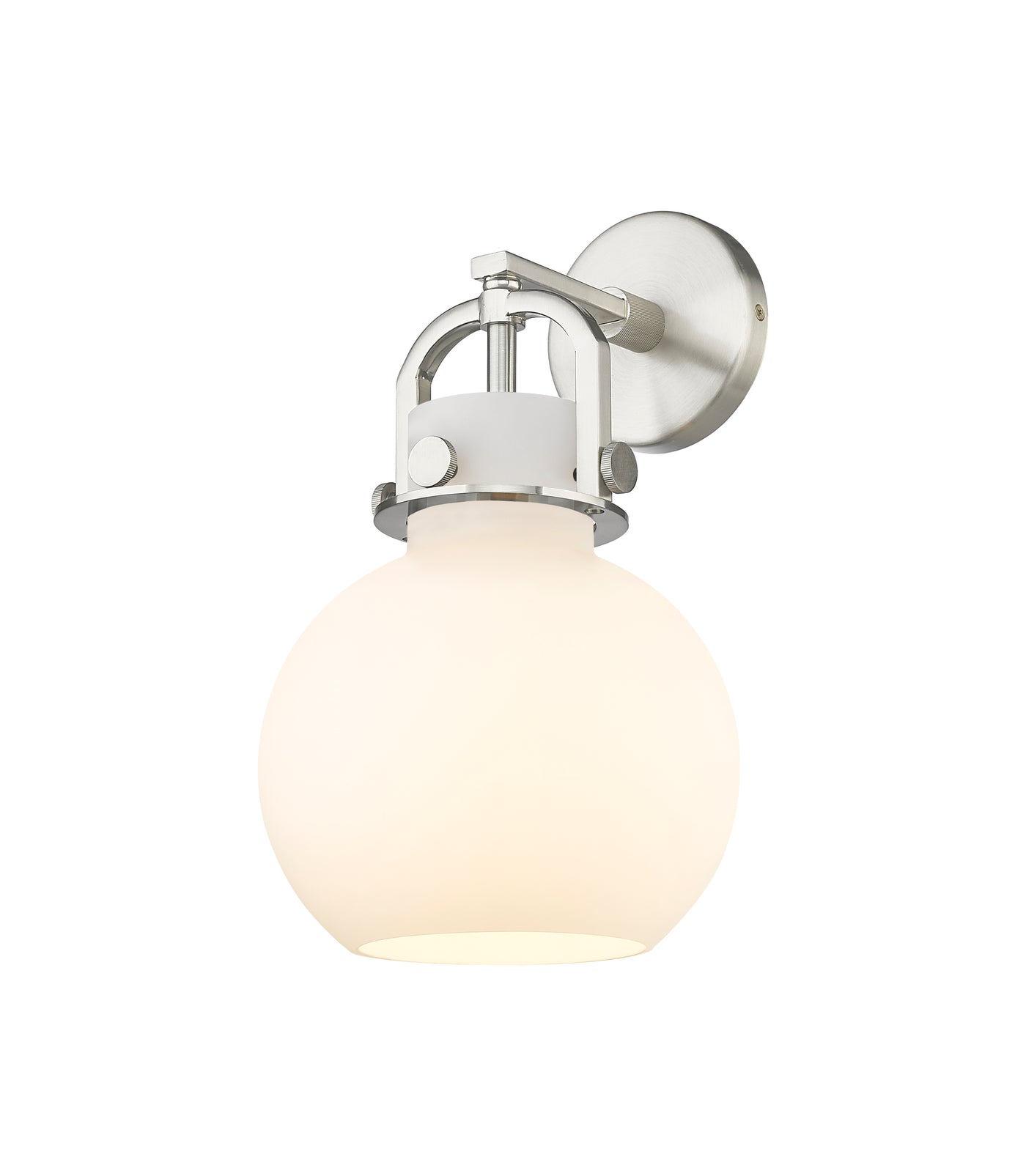 Downtown Urban Sconce Cast Brass Glass