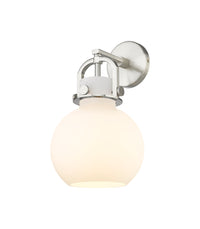 Downtown Urban Sconce Cast Brass Glass