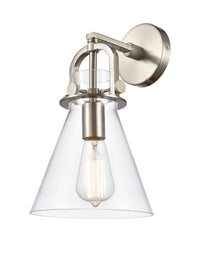 Downtown Urban Sconce Cast Brass 14 Inch