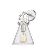 Downtown Urban Sconce Cast Brass 14 Inch