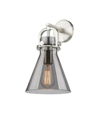 Downtown Urban Sconce Cast Brass 14 Inch
