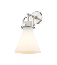 Downtown Urban Sconce Cast Brass 14 Inch