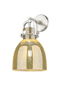Downtown Urban Sconce Cast Brass 14 Inch