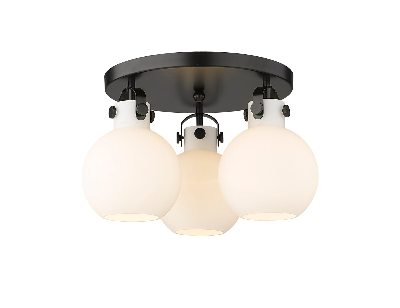 Downtown Semi-Flush Mount Satin Nickel