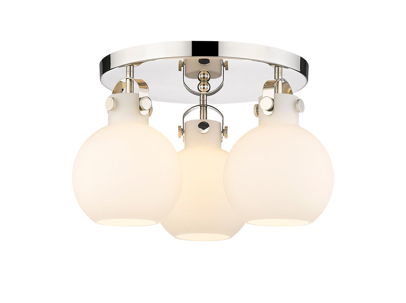 Downtown Semi-Flush Mount Satin Nickel