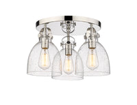 Downtown Semi-Flush Mount Satin Nickel