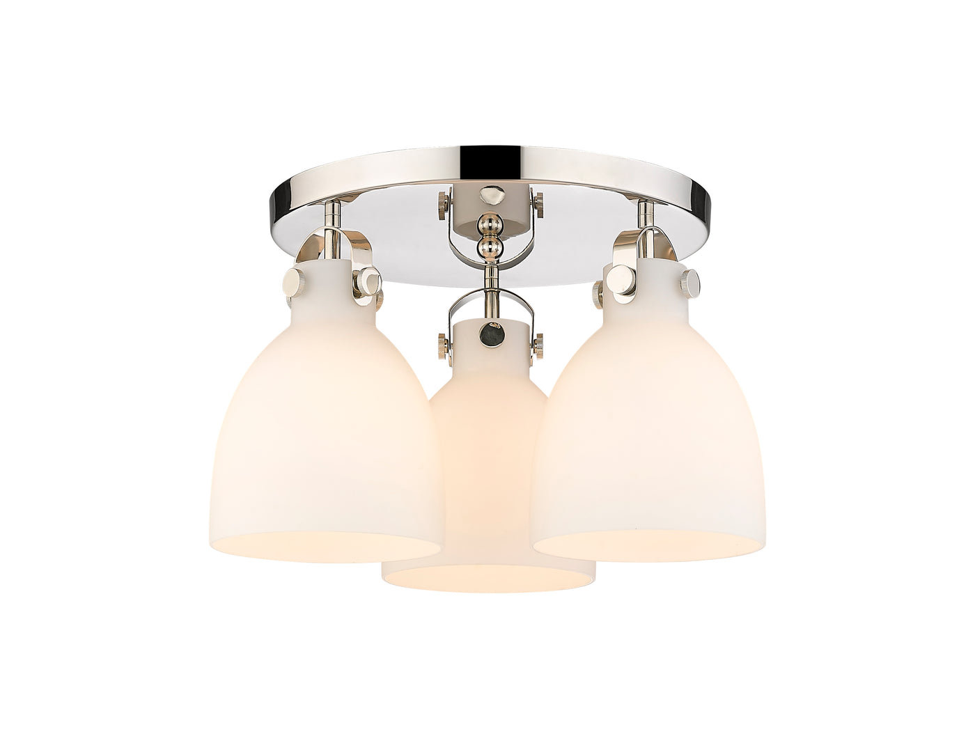 Downtown Semi-Flush Mount Satin Nickel