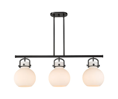Downtown Urban Island Light Cast Brass