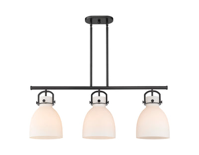 Downtown Urban Island Light Cast Brass