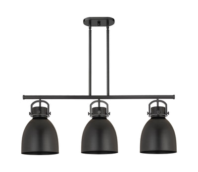 Downtown Urban Island Light Cast Brass