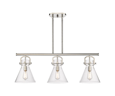Downtown Urban Island Light Cast Brass