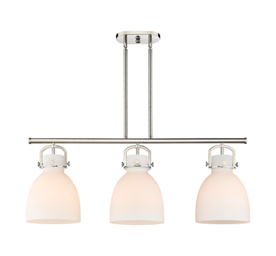 Downtown Urban Island Light Cast Brass