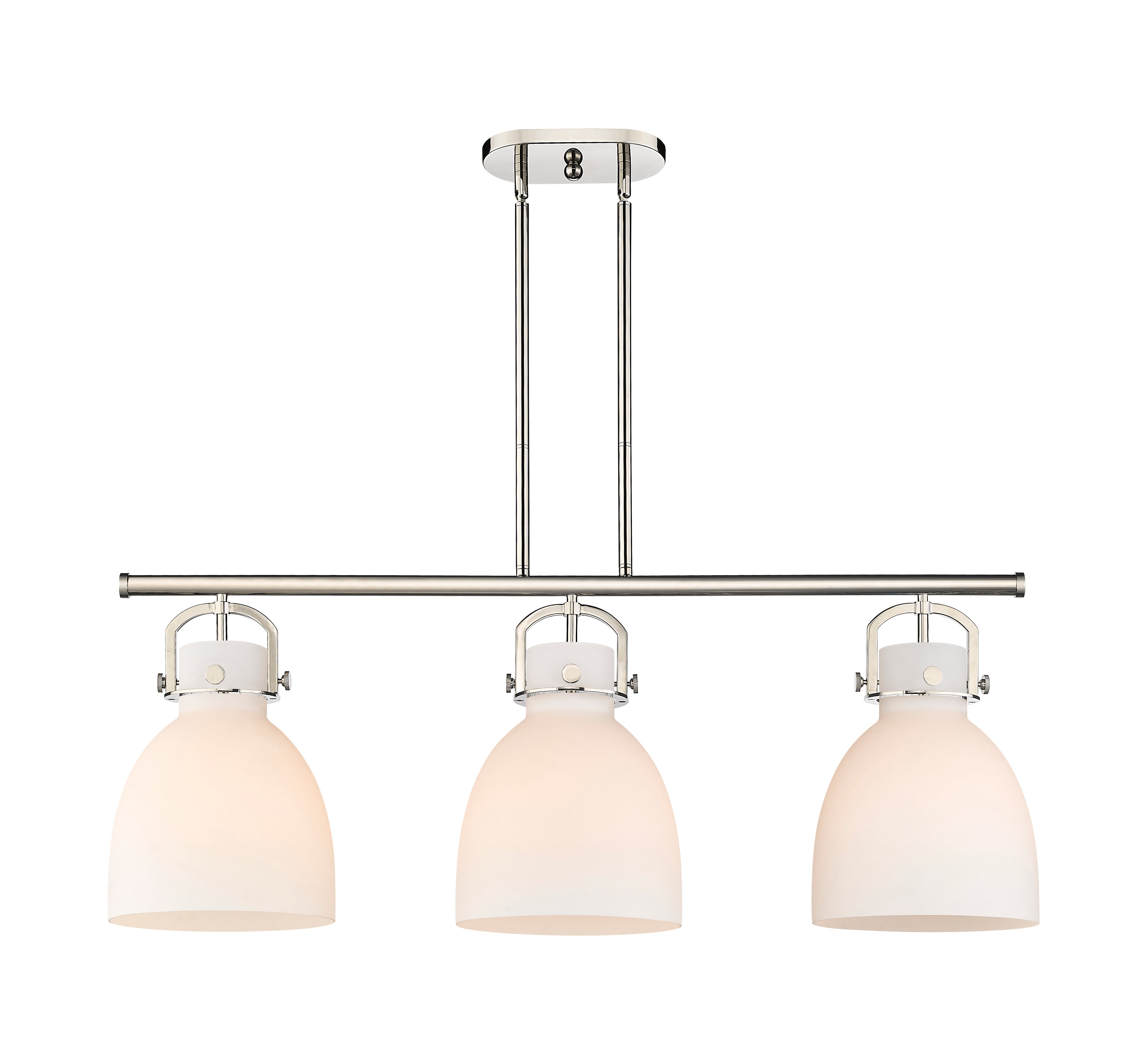 Downtown Urban Island Light Cast Brass