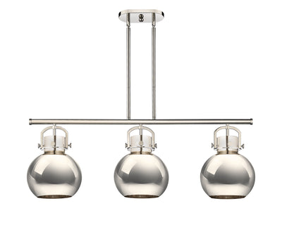 Downtown Urban Island Light Brass Steel