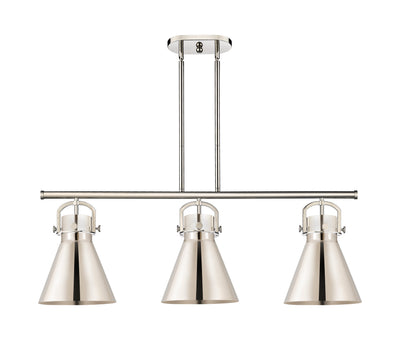 Downtown Urban Island Light Cast Brass