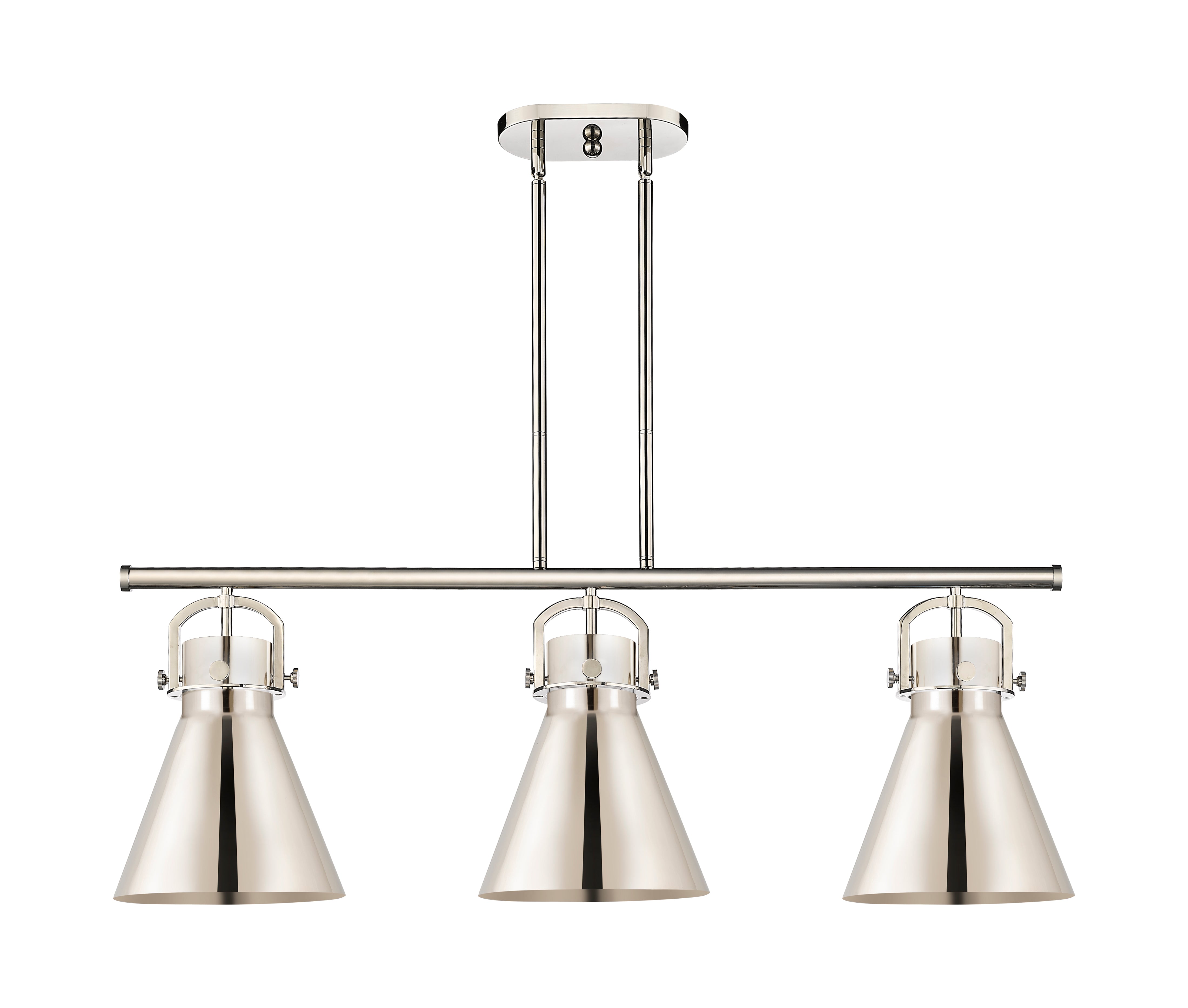 Downtown Urban Island Light Cast Brass