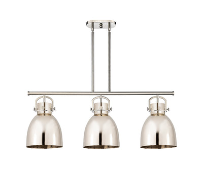 Downtown Urban Island Light Cast Brass