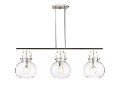 Downtown Urban Island Light Cast Brass