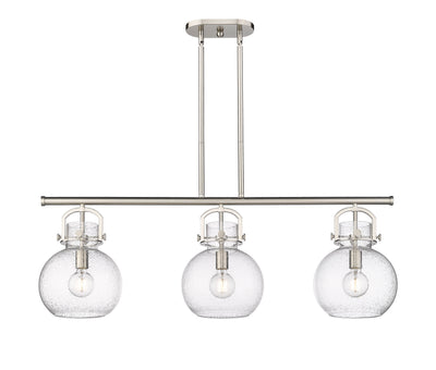 Downtown Urban Island Light Cast Brass
