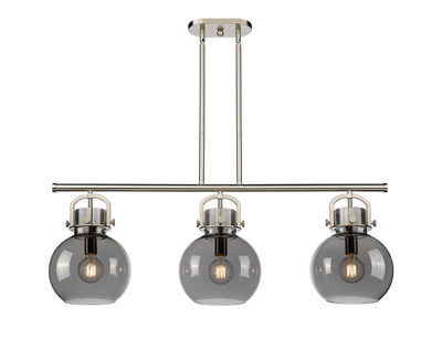 Downtown Urban Island Light Cast Brass