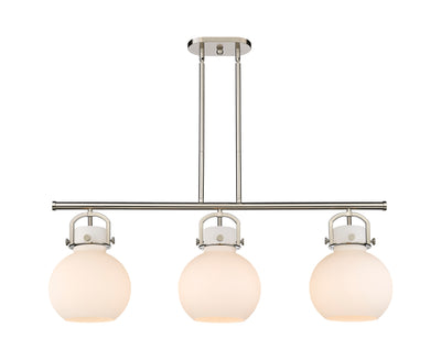 Downtown Urban Island Light Cast Brass