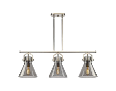 Downtown Urban Island Light Cast Brass